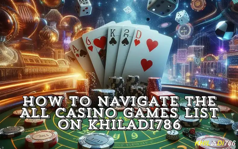 all casino games list